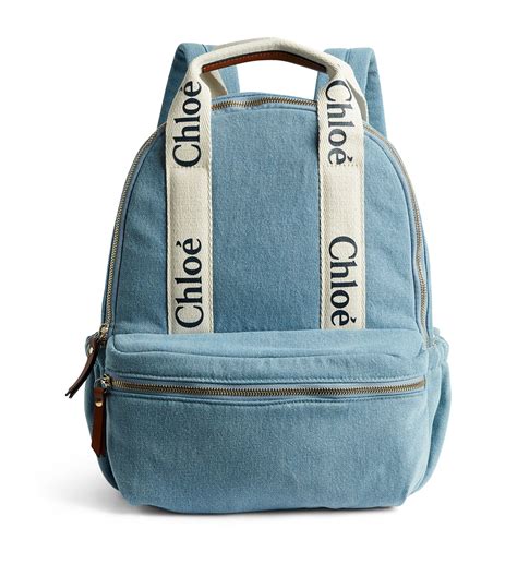 chloe rucksack|chloe backpack mini denim.